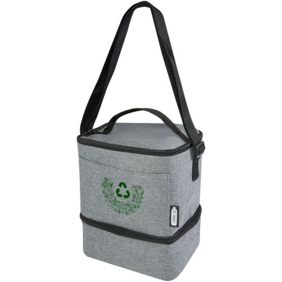 Sac-repas publicitaire isotherme Tundra en RPET pour 9 canettes