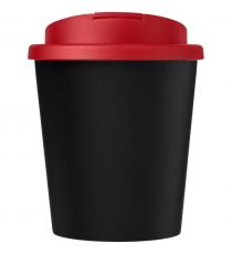 Gobelet publicitaire recyclé Americano® Espresso Eco de 250 ml avec couvercle anti-déversement