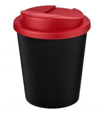 Gobelet publicitaire recyclé Americano® Espresso Eco de 250 ml avec couvercle anti-déversement