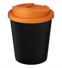 Gobelet publicitaire recyclé Americano® Espresso Eco de 250 ml avec couvercle anti-déversement