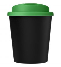 Gobelet publicitaire recyclé Americano® Espresso Eco de 250 ml avec couvercle anti-déversement