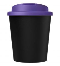 Gobelet publicitaire recyclé Americano® Espresso Eco de 250 ml avec couvercle anti-déversement