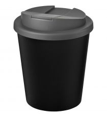 Gobelet publicitaire recyclé Americano® Espresso Eco de 250 ml avec couvercle anti-déversement