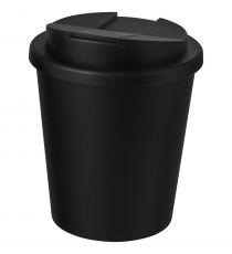 Gobelet publicitaire recyclé Americano® Espresso de 250 ml avec couvercle anti-déversement