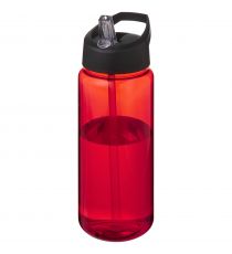 Bouteille publicitaire de sport H2O Active® Octave Tritan™ de 600 ml avec couvercle à bec verseur