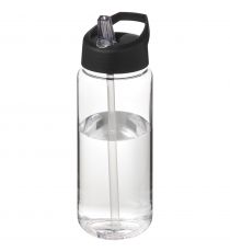 Bouteille publicitaire de sport H2O Active® Octave Tritan™ de 600 ml avec couvercle à bec verseur