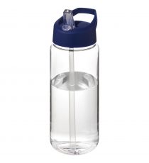 Bouteille publicitaire de sport H2O Active® Octave Tritan™ de 600 ml avec couvercle à bec verseur