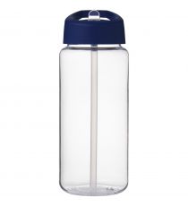 Bouteille publicitaire de sport H2O Active® Octave Tritan™ de 600 ml avec couvercle à bec verseur