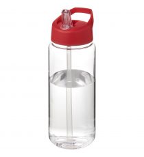 Bouteille publicitaire de sport H2O Active® Octave Tritan™ de 600 ml avec couvercle à bec verseur