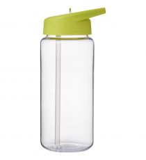 Bouteille publicitaire de sport H2O Active® Octave Tritan™ de 600 ml avec couvercle à bec verseur