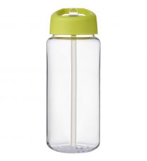 Bouteille publicitaire de sport H2O Active® Octave Tritan™ de 600 ml avec couvercle à bec verseur