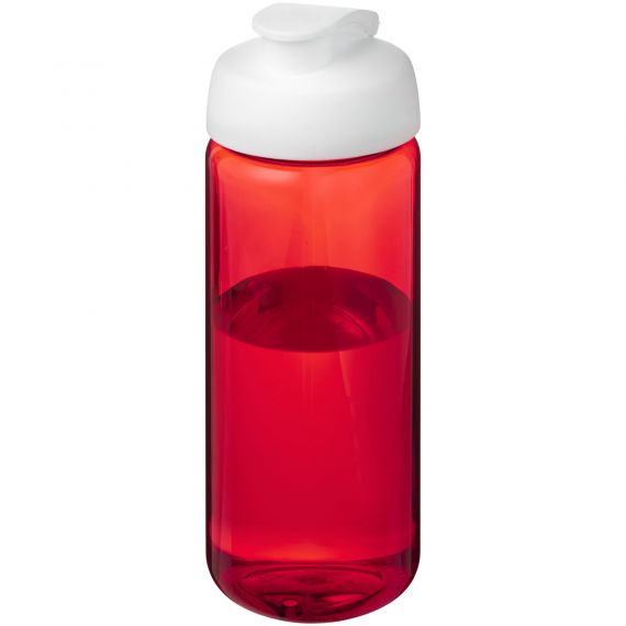 Bouteille publicitaire de sport H2O Active® Octave Tritan™ de 600 ml avec couvercle à clapet