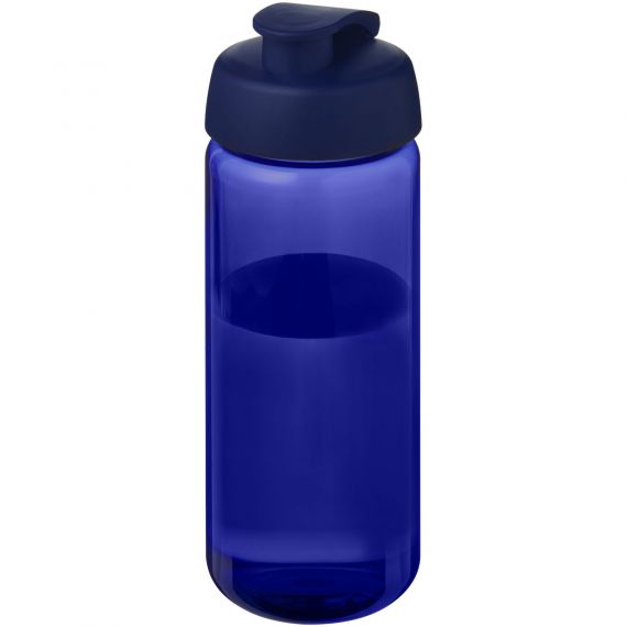 Bouteille publicitaire de sport H2O Active® Octave Tritan™ de 600 ml avec couvercle à clapet