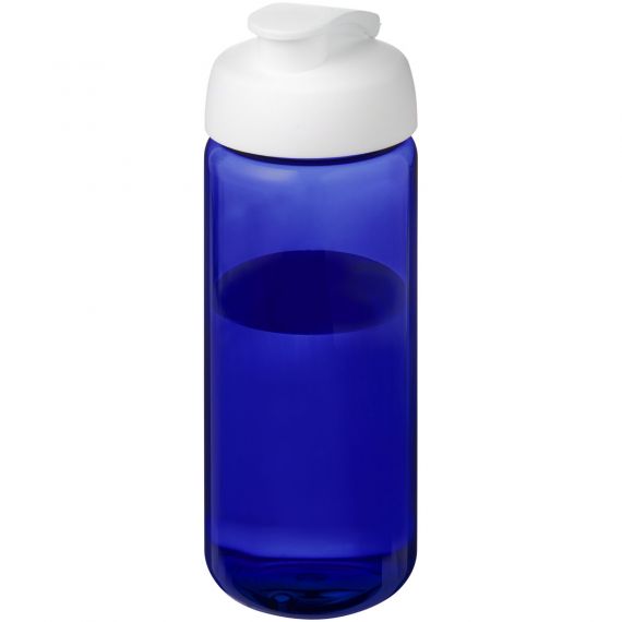 Bouteille publicitaire de sport H2O Active® Octave Tritan™ de 600 ml avec couvercle à clapet