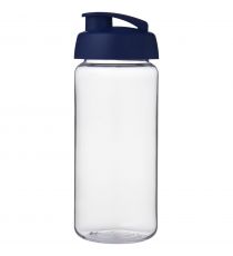 Bouteille publicitaire de sport H2O Active® Octave Tritan™ de 600 ml avec couvercle à clapet