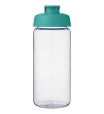 Bouteille publicitaire de sport H2O Active® Octave Tritan™ de 600 ml avec couvercle à clapet