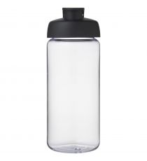 Bouteille publicitaire de sport H2O Active® Octave Tritan™ de 600 ml avec couvercle à clapet