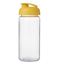 Bouteille publicitaire de sport H2O Active® Octave Tritan™ de 600 ml avec couvercle à clapet