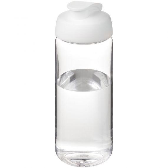 Bouteille publicitaire de sport H2O Active® Octave Tritan™ de 600 ml avec couvercle à clapet