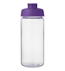 Bouteille publicitaire de sport H2O Active® Octave Tritan™ de 600 ml avec couvercle à clapet