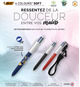 Stylo 4 couleurs publicitaire BIC® Colours Soft touch cordon lanière