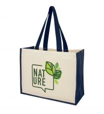 Sac publicitaire Varai 340 g/m² en toile et jute