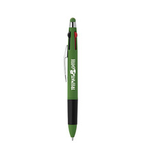 Stylo bille stylet 4 couleurs publicitaire express Goldstar Quattro Softy