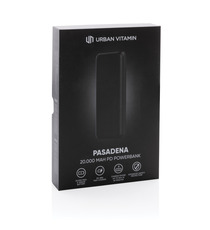 Powerbank publicitaire 20.000 mAh 18W Pd Urban Vitamin Pasadena