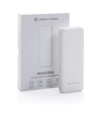 Powerbank publicitaire 20.000 mAh 18W Pd Urban Vitamin Pasadena