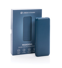 Powerbank publicitaire 20.000 mAh 18W Pd Urban Vitamin Pasadena