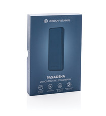 Powerbank publicitaire 20.000 mAh 18W Pd Urban Vitamin Pasadena