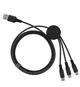 Câble publicitaire USB-A vers 3-en-1 Charge Ultra-Rapide 3A 20W