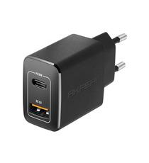 Chargeur publicitaire Secteur USB et USB-C Ultra-Rapide 20W