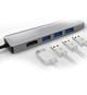 Adaptateur publicitaire Hub USB-C 5 en 1 HDMI, 3 Ports USB, Port USB-C Power Delivery