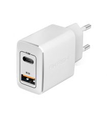 Chargeur publicitaire Secteur USB et USB-C Ultra-Rapide 20W