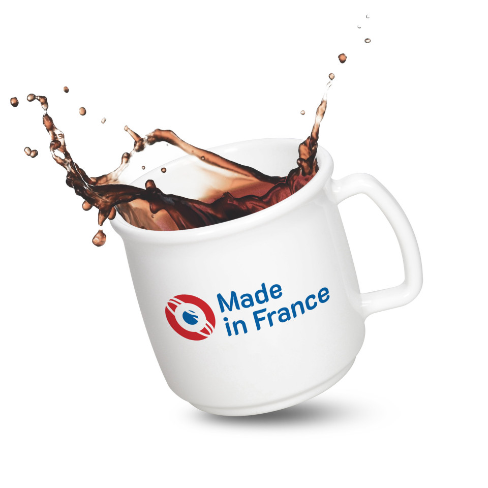 Mug personnalisé en PP 100 % Recyclable fabriqué en France