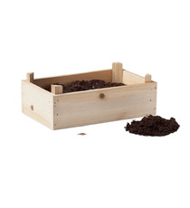 Kit de culture de tomates personnalisable dans une caisse en bois Made in Europe