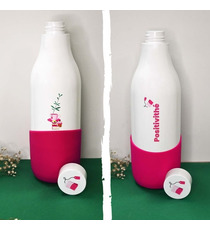 Bouteille isotherme personnalisable en PET recyclable et SEBS recyclé 50 cl Fabriqué en France Green Desk Bouteille isotherme personnalisable en PET recyclable et SEBS recyclé 50 cl Fabriqué en France Green Desk