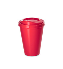 Verre gobelet personnalisé réutilisable en PP avec couvercle 430ml fabriqué en Europe