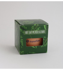 Le cube de plantation publicitaire