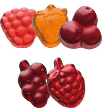 Bonbons Haribo Végétariens publicitaires Fruitmania Berry