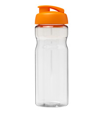 Bouteille publicitaire de sport H2O Base® 650 ml à  clapet Made in Europe