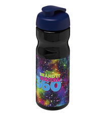 Bouteille publicitaire de sport H2O Base® 650 ml à clapet Made in Europe Bouteille publicitaire de sport H2O Base® 650 ml à clapet Made in Europe