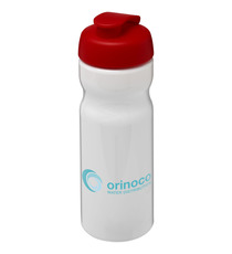 Bouteille publicitaire de sport H2O Base® 650 ml à clapet Made in Europe Bouteille publicitaire de sport H2O Base® 650 ml à clapet Made in Europe