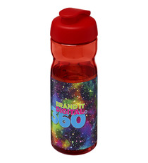 Bouteille publicitaire de sport H2O Base® 650 ml à  clapet Made in Europe