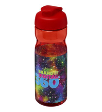 Bouteille publicitaire de sport H2O Base® 650 ml à  clapet Made in Europe