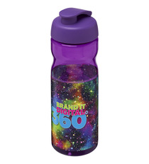 Bouteille publicitaire de sport H2O Base® 650 ml à  clapet Made in Europe