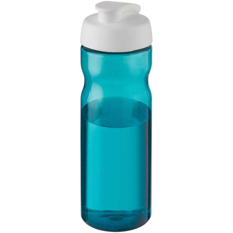 Bouteille publicitaire de sport H2O Base® 650 ml à  clapet Made in Europe