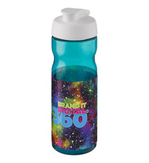 Bouteille publicitaire de sport H2O Base® 650 ml à  clapet Made in Europe