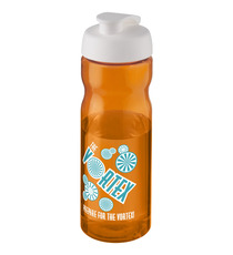 Bouteille publicitaire de sport H2O Base® 650 ml à clapet Made in Europe Bouteille publicitaire de sport H2O Base® 650 ml à clapet Made in Europe